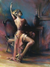 Dancer in Sitting Position
