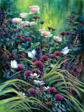 Three White Butterflies