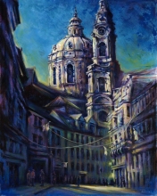 Prague Street Scene